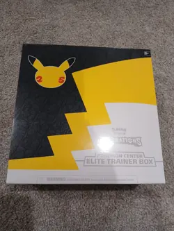 NEW Pokemon Center Exclusive Celebrations ETB Elite Trainer Box 25th Anniversary 820650809866 - Image 1