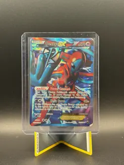 2013 POKEMON BLACK & WHITE PLASMA FREEZE #111/116 DEOXYS EX ULTRA RARE - Image 1