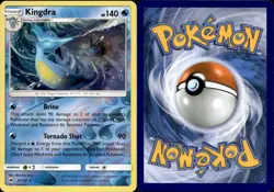 Pokemon Burning Shadows Kingdra Rare Reverse Holo 31/147 - Image 1