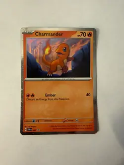 Charmander Cosmos Holo Black Star Promo - SVP047 - Scarlet & Violet Pokemon 2023 - Image 1