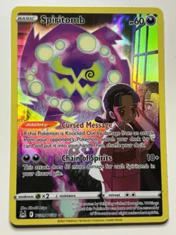 Spiritomb TG09/TG30 - Lost Origin Trainer Gallery 2022 Pokemon TCG Full Art NM - Image 1