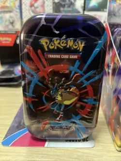 Pokemon TCG Mega Evolution Mini Tin Factory Sealed - Image 1