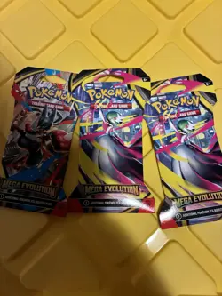 Lot of 12 Pokemon Mega Evolution Booster Packs Factory Sealed New - Image 2