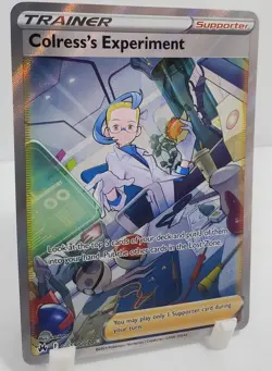 Pokemon Holo Full Art Colress's Experiment GG59/GG70 Crown Zenith NM/M Unplayed - Image 3