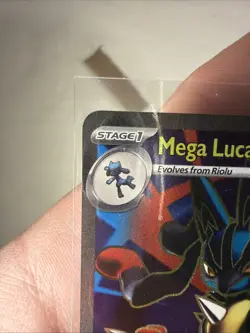 Pokemon TCG Mega Lucario EX 160/132 Ultra Rare Holo NM Mega Evolutions Full Art - Image 2