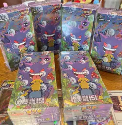 Pokemon S-Chinese Collection 151C 3.0 Surprise slim Booster Box - US Seller - Image 1