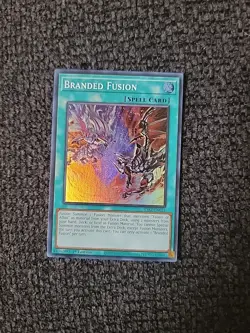 YuGiOh Structure Deck: Albaz Strike 1st Ed Super Rare Branded Fusion - OC2880 - Image 1