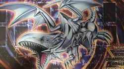 Yugioh Official Playmat: Heart of the Blue-Eyes Regional Qualifier 2025 Mat New - Image 3
