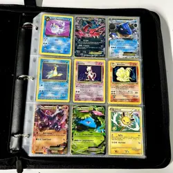 Huge Binder Collection Lot of 200+ Pokemon Card Mixed EX SV Holo Rares & More - Image 1