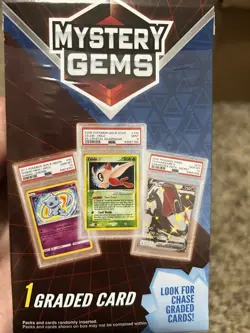 Lot Of 4 Pokemon 2022 Mystery Gems 1 Graded Card Sealed Boxes - Image 3
