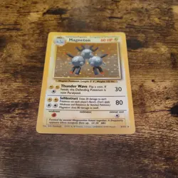 Pokemon Magneton Card 60 HP Holo Rare Vintage Trading Card - Image 2
