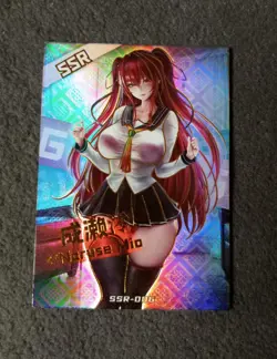 WAIFU CARD GODDESS CARNIVAL SSR-006 NARUSE MIO Testament of Sister New Devil - Image 1