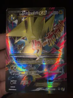 Pokemon TCG M Manectric EX Promo Card 24a/119 Holo Near Mint Condition - Image 1