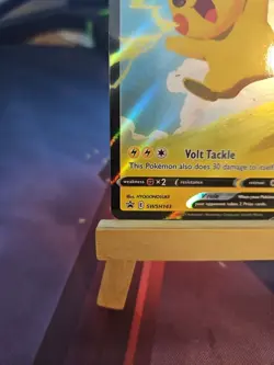Pikachu v SWSH143 Holo Promo Card Sword & Shield NM - Image 5