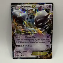 Mewtwo EX (61) 61/162 XY - BREAKthrough Holo Ultra Rare Pokemon TCG HP Card - Image 1