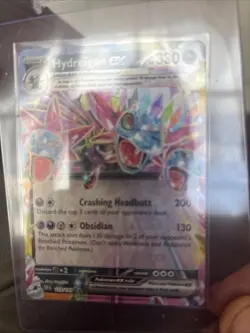 Hydreigon EX 119/191: Surging Sparks Holo Double Rare with Premium Card Sleeve - Image 1