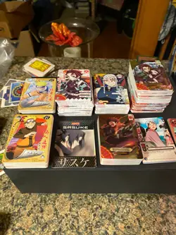 Anime TCG Trading Card Collection Lot Manga Naruto, Animal Kaiser, Demon Slayer - Image 2
