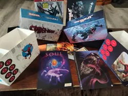 Magic MtG SPIDER-MAN Gift Bundle & Reg Bundle Card Box, Inserts, Etc, no packs - Image 1