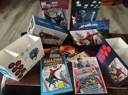 Magic MtG SPIDER-MAN Gift Bundle & Reg Bundle Card Box, Inserts, Etc, no packs - Image 2