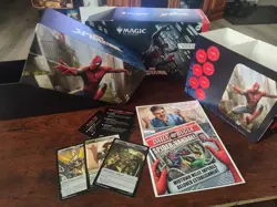 Magic MtG SPIDER-MAN Gift Bundle & Reg Bundle Card Box, Inserts, Etc, no packs - Image 3