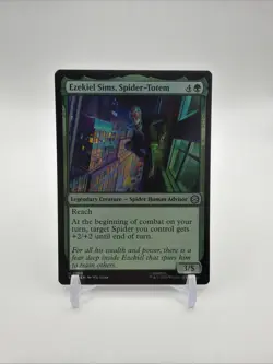 Ezekiel Sims, Spider-Totem - Foil, Marvel's Spider Man, Near Mint x 1 MTG - Image 1