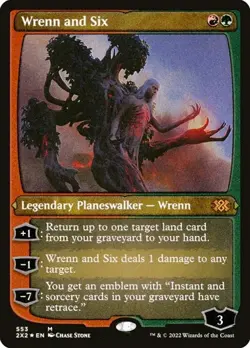 Wrenn and Six - Foil Etched 2XM NM MTG - Image 1