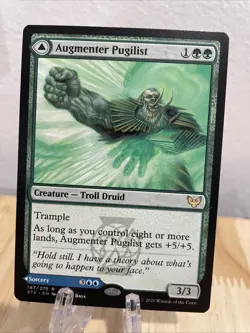 MTG Augmenter Pugilist / Echoing Equation Regular #147 Strixhaven Rare STX NM/M - Image 1
