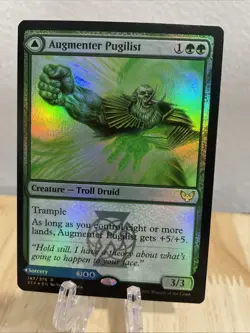 MTG Augmenter Pugilist / Echoing Equation FOIL #147/275 Strixhaven Rare STX NM/M - Image 1