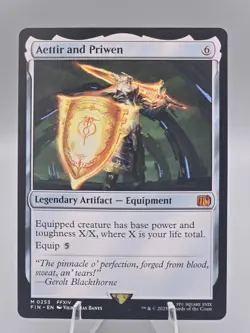MTG Aettir and Priwen Mythic: Final Fantasy 0253 Regular (NM) - Image 1