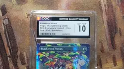 MTG Maskwood Nexus #1904 🌈Foil Borderless SLD Everyone's Invited CGC 10 Low Pop - Image 2