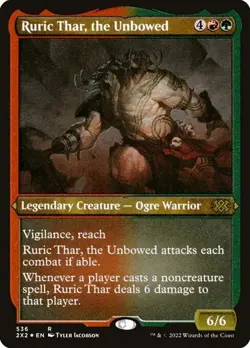 Ruric Thar, the Unbowed - Foil Etched 2XM NM MTG - Image 1
