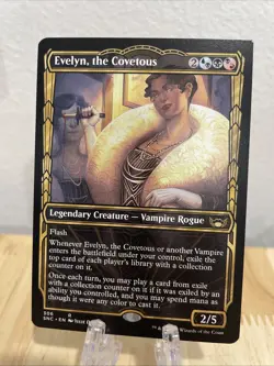 MTG Evelyn, the Covetous Showcase Regular #306 Streets of New Capenna Rare NM/M - Image 1
