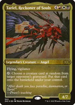 Tariel, Reckoner of Souls - Foil Etched 2XM NM MTG - Image 1