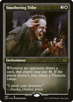 Smothering Tithe - Foil Etched 2XM LP MTG - Image 1