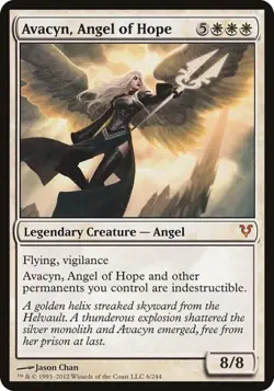 Avacyn, Angel of Hope - Oversized Avacyn Restored MP MTG - Image 1