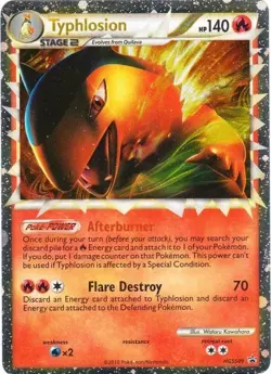 Damaged Typhlosion (HeartGold & SoulSilver 110) - HGSS09 - Promotional Pokemon H - Image 1