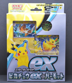 Pokemon Card Game Scarlet & Violet Starter Set Ex Pikachu & Pawmi Japanese New - Image 1