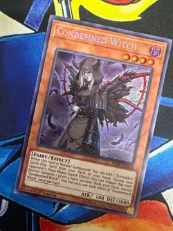 Condemned Witch - SOFU-EN028 - 1st Edition - Secret Rare - NM - Yugioh - Image 1