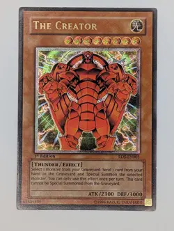 x1 YuGiOh The Creator - RDS-EN005 - 1st Ed - Ultimate Rare - LP/MP - Image 1