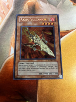 Volcanic Rocket Italian Secret Rare FOTB-EN000 IT000 Light Play Yugioh TCG - Image 1