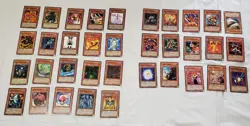 Vintage 1996 Yugioh! Trading Card Lot of 35 - Image 1