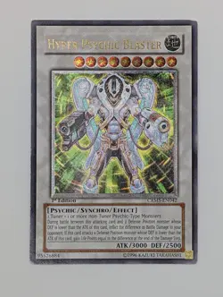 x1 YuGioh Hyper Psychic Blaster - CRMS-EN042 - 1st Ed - Ultimate Rare - LP/MP - Image 1