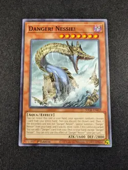 Yugioh - Danger! Nessie! SDCK-EN022 1st Common NM - Image 1