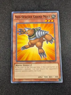 Yugioh - Neo-Spacian Grand Mole SDHS-EN013 Unlimited Common NM - Image 1