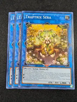 Yugioh - 3x Traptrix Sera SDBT-EN044 1st Edition Common NM - Image 1