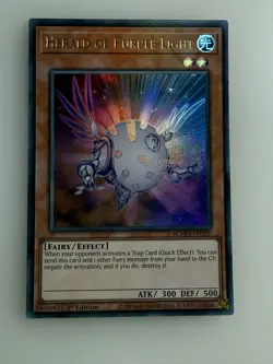 BLMM-EN101 Herald of Purple Light : Ultra Rare 1st Edition Mint YuGiOh Card - Image 1