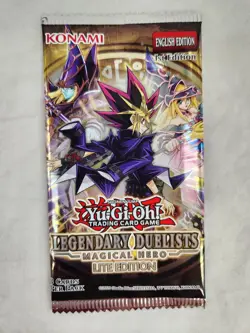 Yugioh Legendary Duelists Magical Hero 1st Edition Booster Pack Lite Edition - Image 1