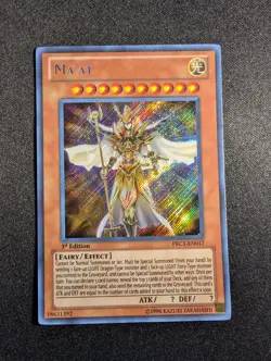 Yugioh - Ma'at PRC1-EN017 1st Edition Secret Rare NM - Image 1