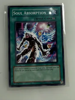 IOC-EN046 Soul Absorption Unlimited Edition Trading Card Yugioh - Image 1