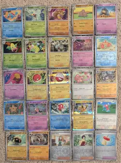SV Pokemon 151 - Lot of Holo and Reverse Holo Cards Only - Lot of 25! - Image 4